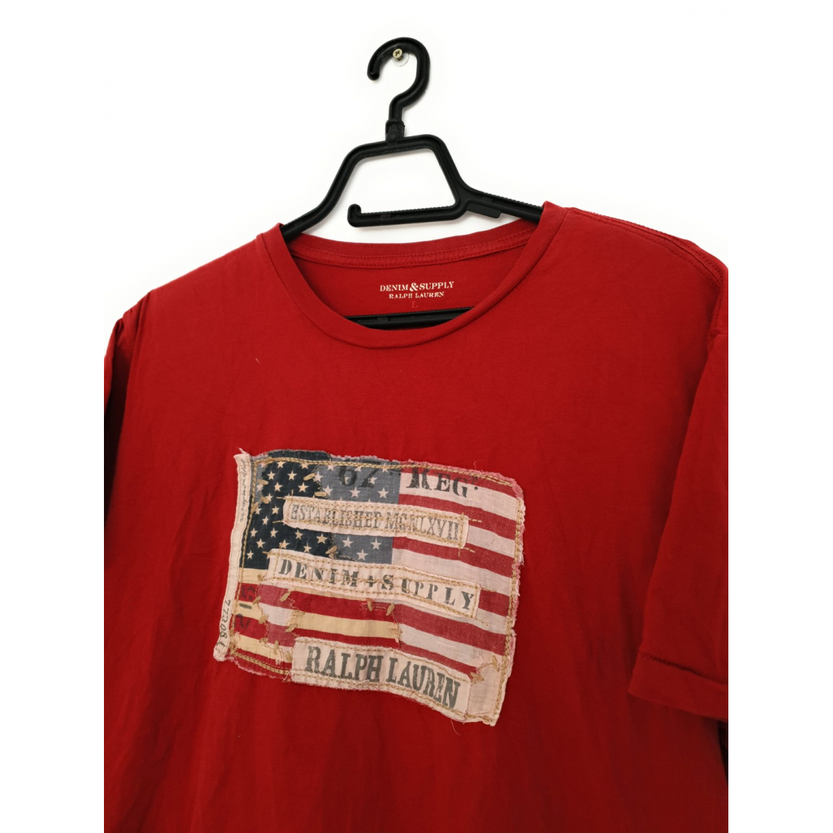 Red cotton t-shirt Ralph Lauren Denim 